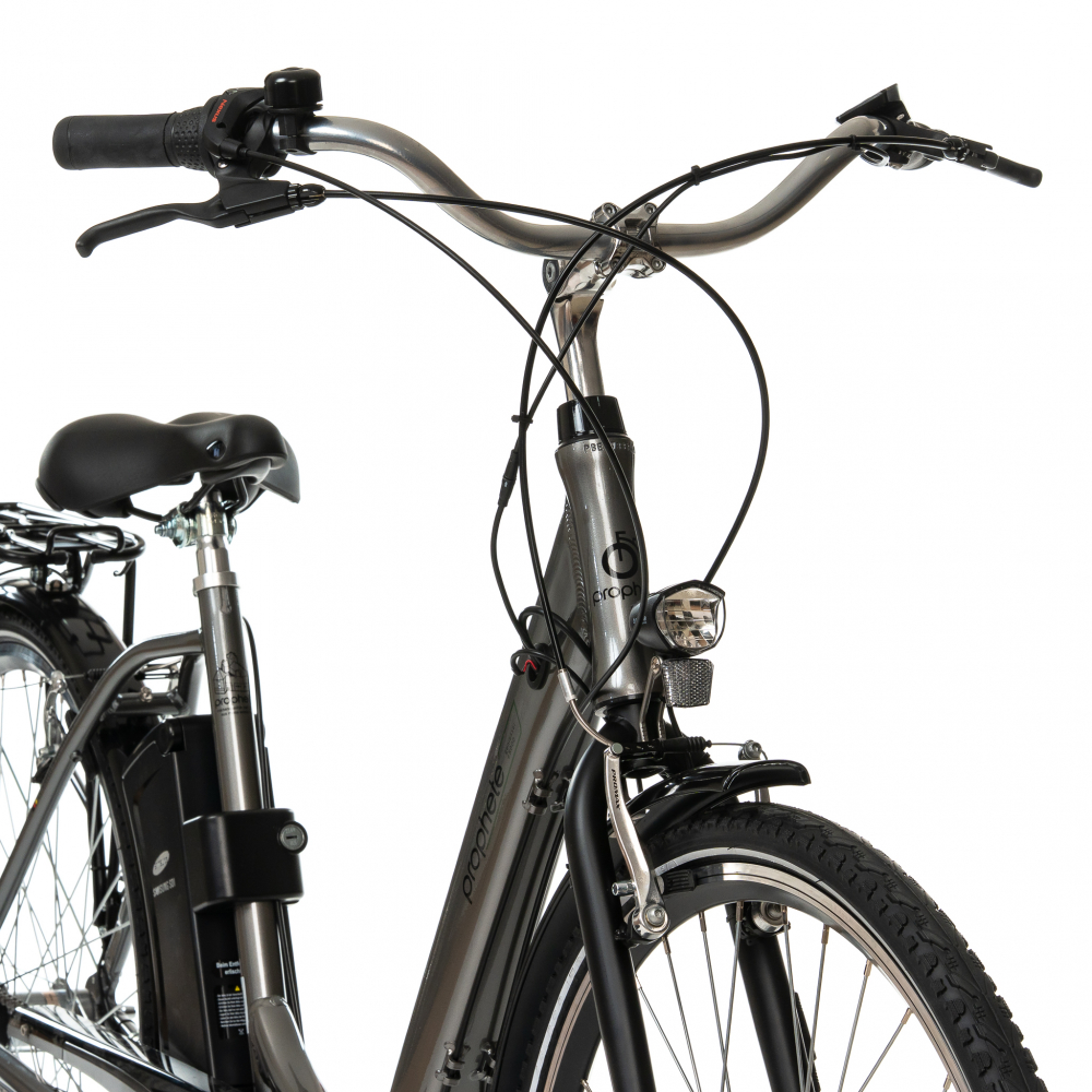 Bicicleta Electrica Prophete 52562 - 28 Inch, M, Gri [5]