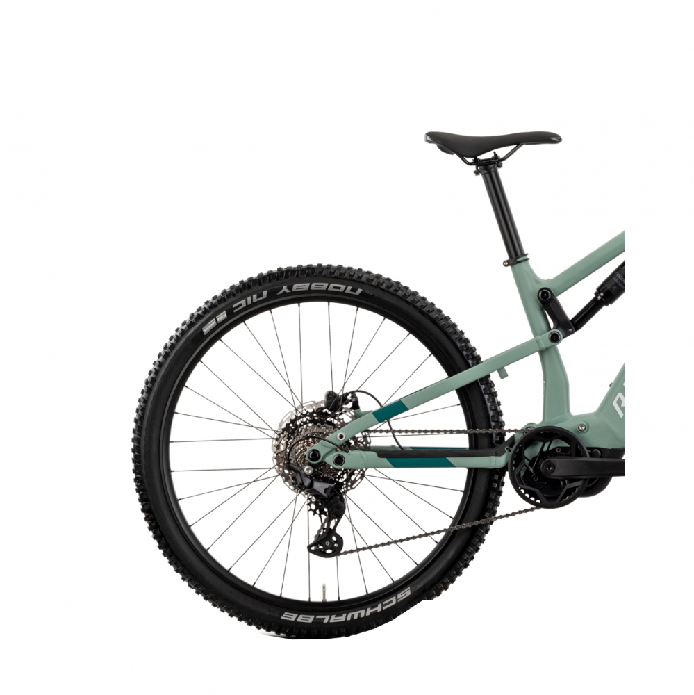 Bicicleta Electrica Raymon Full Suspension Trailray 120 2025 - 29 Inch, L, Verde - Deore LG [4]