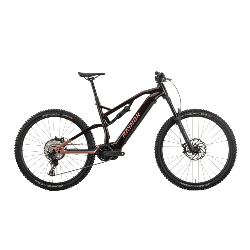 Bicicleta Electrica Raymon Full Suspension Trailray 150 Pro 2025 - 29 Inch, L, Negru - SLX [1]