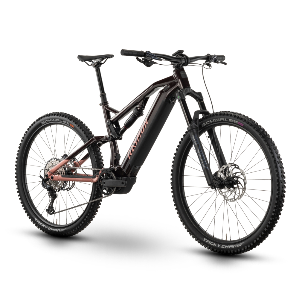 Bicicleta Electrica Raymon Full Suspension Trailray 150 Pro 2025 - 29 Inch, L, Negru - SLX [2]