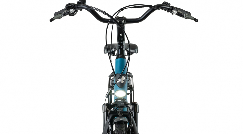 Bicicleta Electrica Stella Livorno Dama FDST RTE 2.1 - 28 Inch, L, Albastru [3]