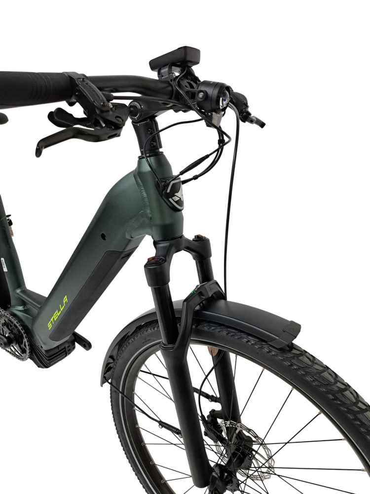Bicicleta electrica Trekking Stella Tierra - 29 inch, 10V, L, Verde mat [4]