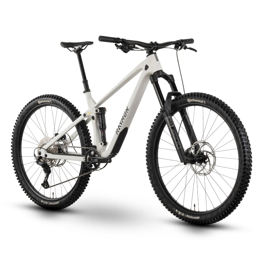 Bicicleta Full Suspension Raymon Rokua 150 2025 - 29 Inch, M, Alb - Deore [3]