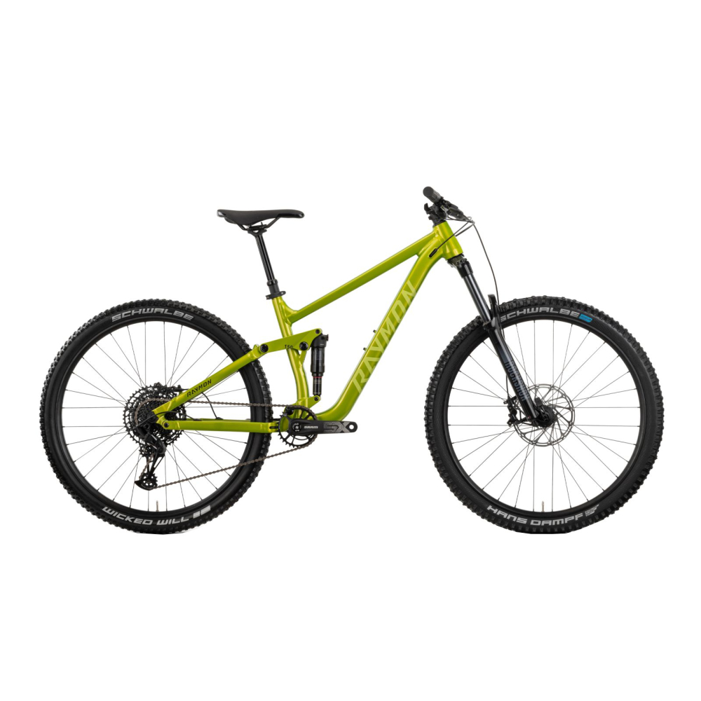 Bicicleta Full Suspension Raymon Yara 150 Pro 2025 - 29 Inch, S, Verde Neon - SX [1]