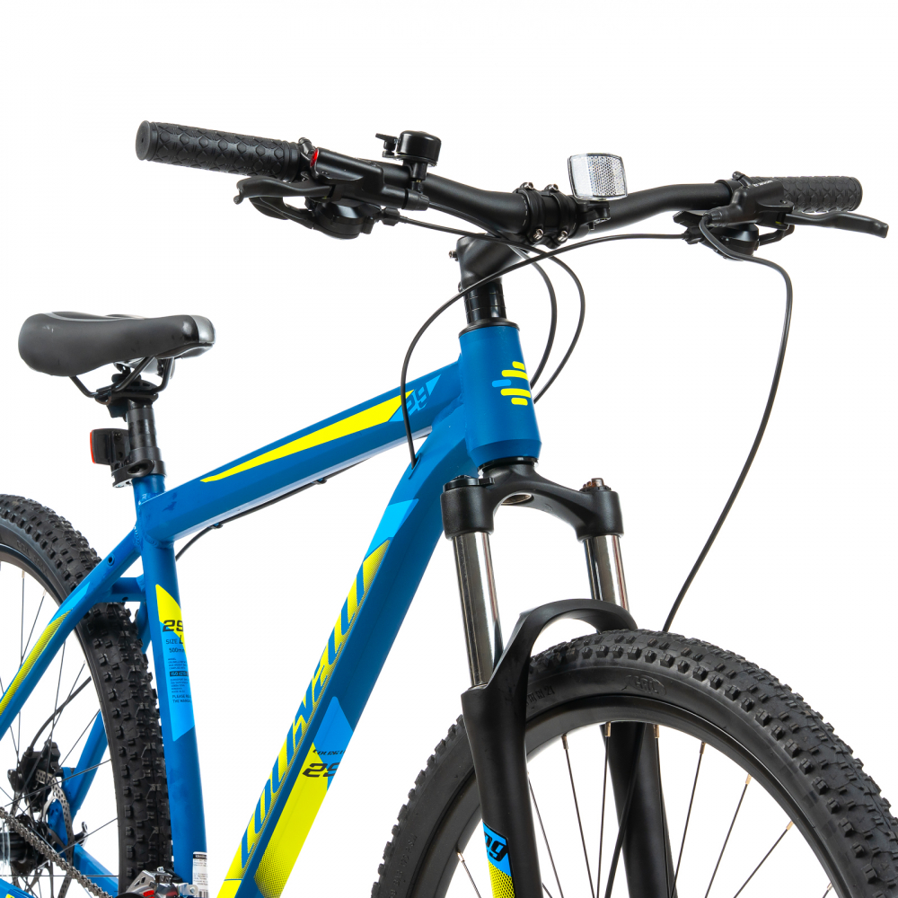 Bicicleta MTB Colinelli COL27, Marimea M, 29 inch, Albastru, Schimbator Shimano Altus, 24 Viteze, Cadru Aluminiu, Frane pe Disc [5]