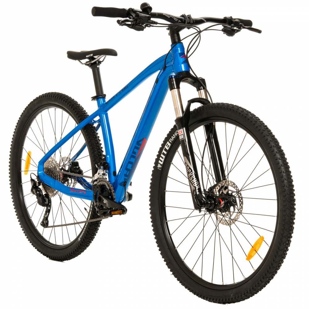 Bicicleta Mtb Devron Vulcan 2.7 - 27.5 Inch, S, Albastru [2]