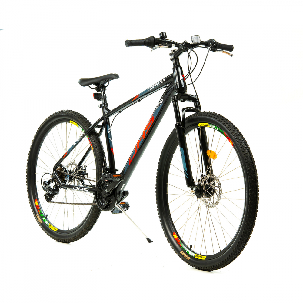 Bicicleta Mtb Dhs 2905 - 29 inch, M, Negru-Rosu [2]
