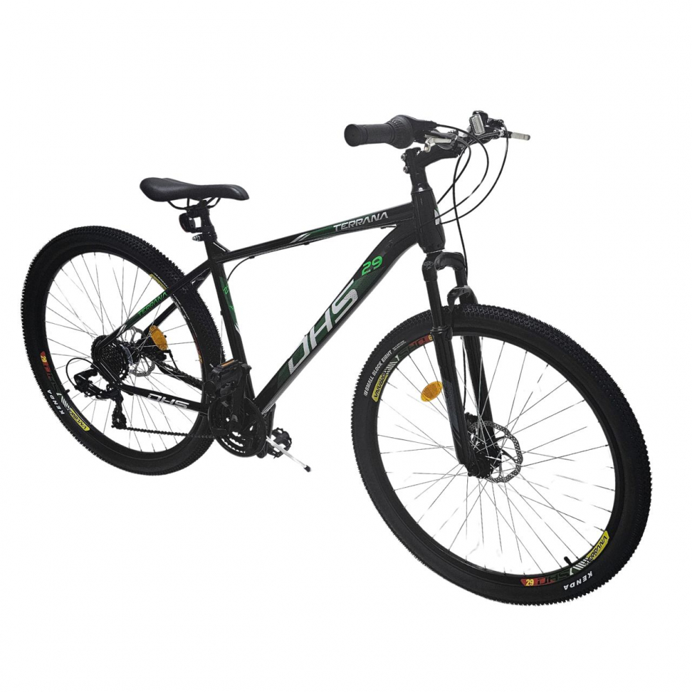 Bicicleta Mtb Dhs 2905 - 29 inch, M, Negru-Verde [2]