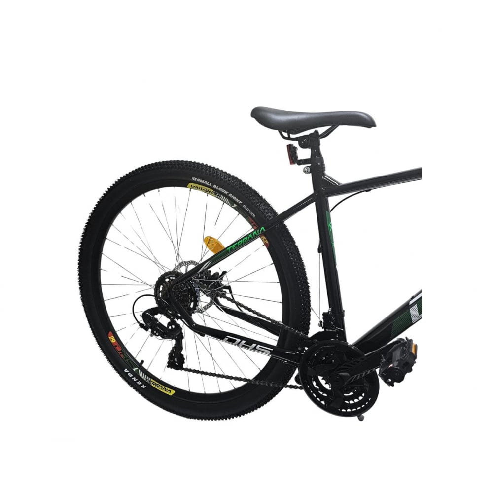 Bicicleta Mtb Dhs 2905 - 29 inch, M, Negru-Verde [4]
