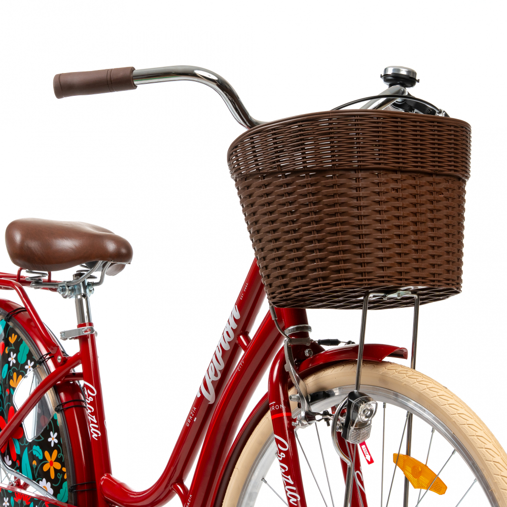 Bicicleta Oras Devron Grazia 1S - 28 Inch, L, Rosu [5]