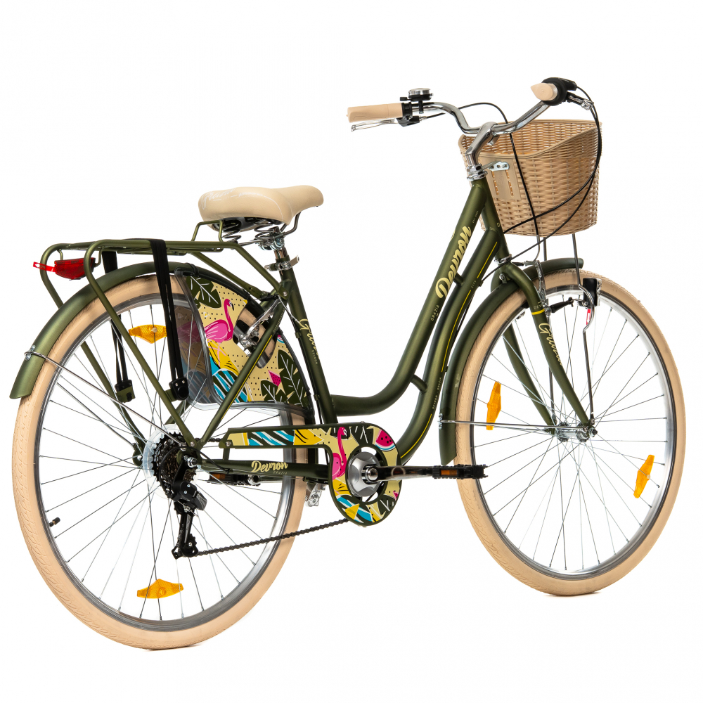 Bicicleta Oras Devron Grazia 6S - 28 Inch, M, Verde [3]