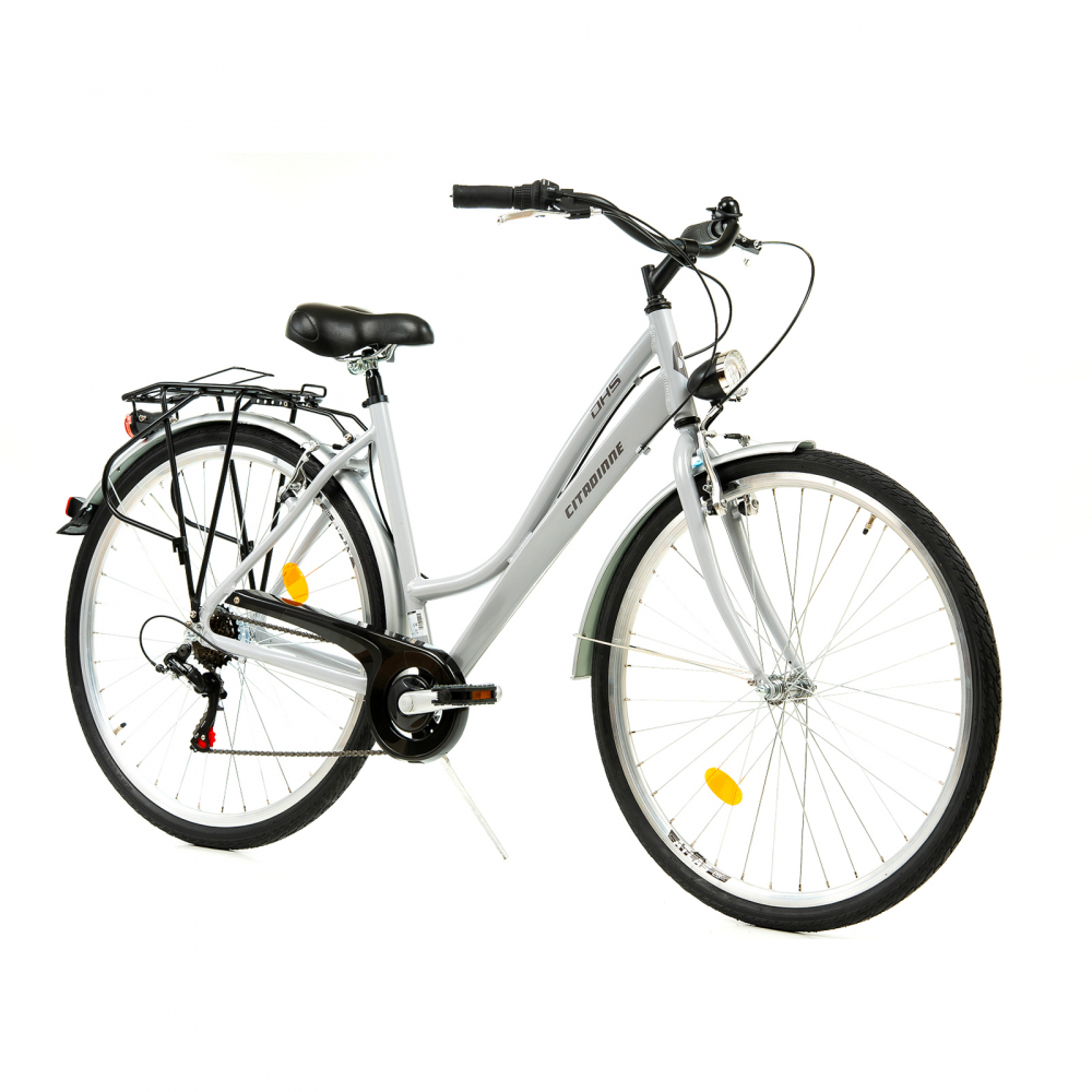 Bicicleta Oras Dhs City 28001 - 28 Inch, L, Argintiu [2]