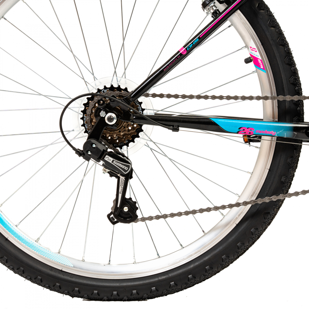 Bicicleta Oras DHS Modesty - 26 Inch, Negru [4]