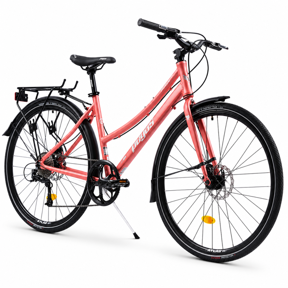 Bicicleta Oras Pegas Hoinar - 28 inch, M, Roz [2]