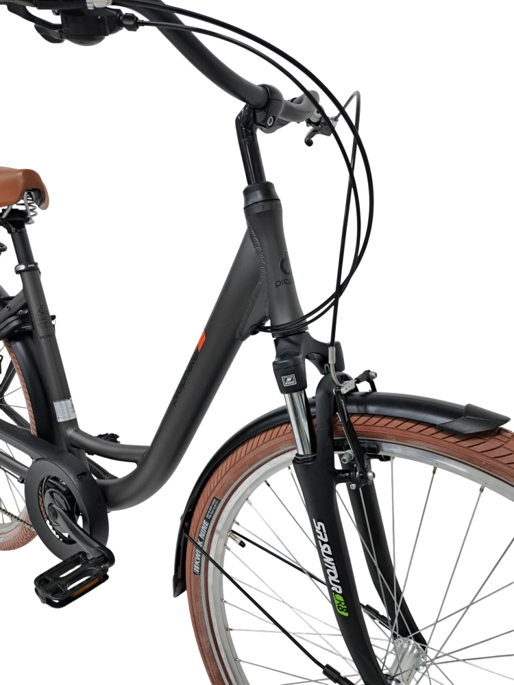 Bicicleta Oras Prophete 52408B - 28 inch, M, Gri [4]