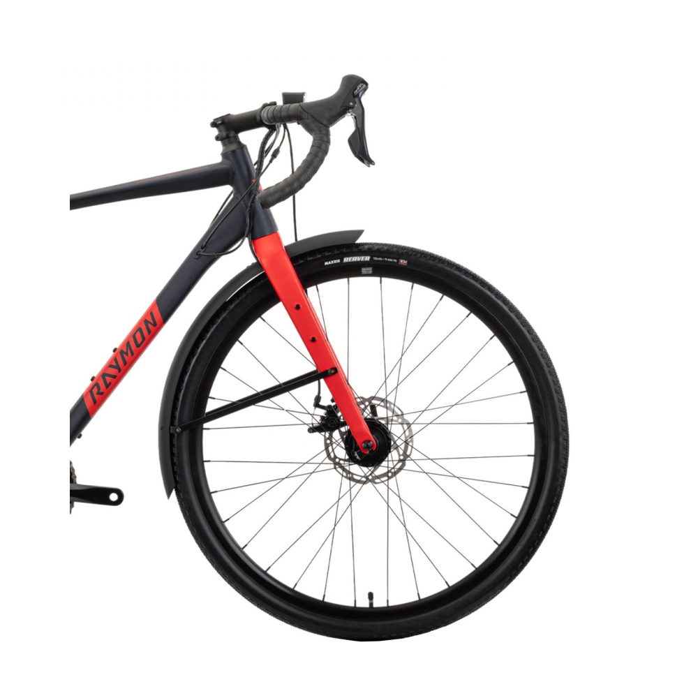 Bicicleta Sosea - Ciclocross Raymon Territ Street 2025 - 28 Inch, L, Albastru [5]