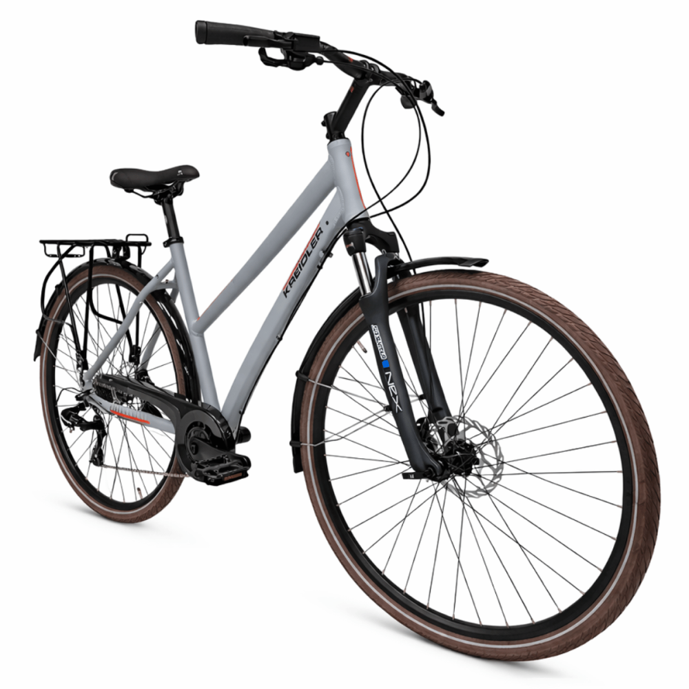 Bicicleta Trekking Kreidler 52856 - 28 inch, M, Gri [2]
