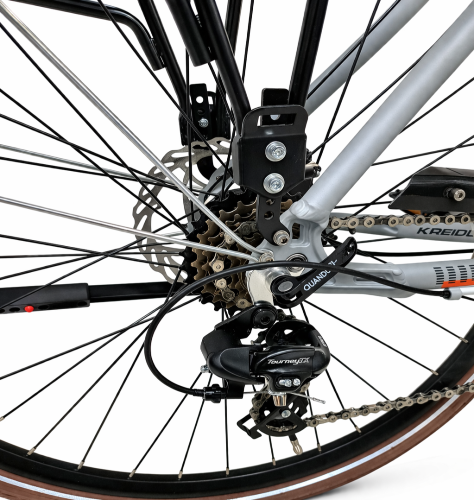 Bicicleta Trekking Kreidler 52856 - 28 inch, M, Gri [4]