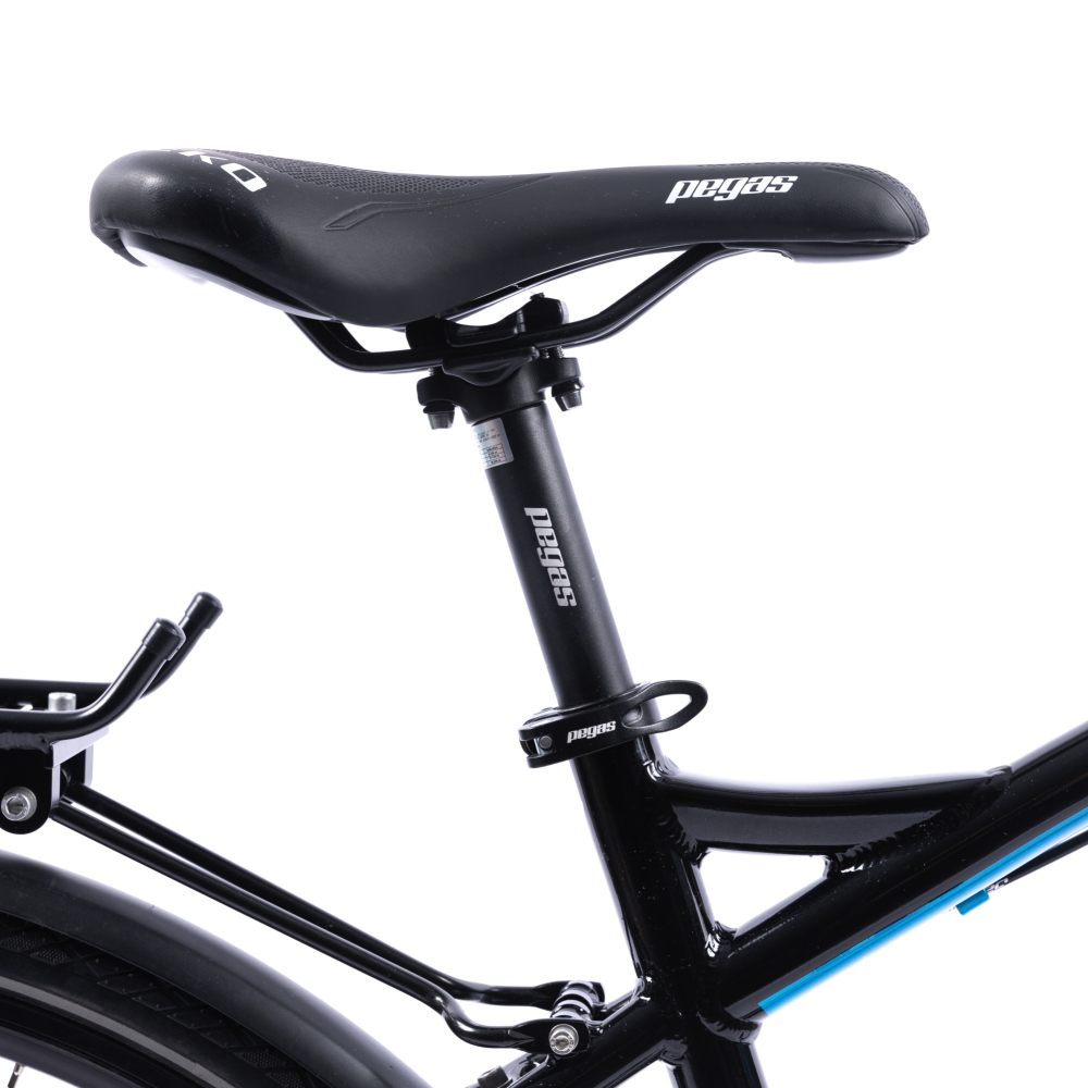 Bicicleta Trekking Pegas Hoinar - 28 inch, M, Negru [5]