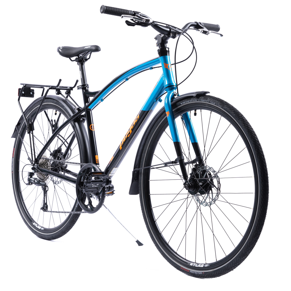 Bicicleta Trekking Pegas Hoinar - 28 inch, M, Negru [3]