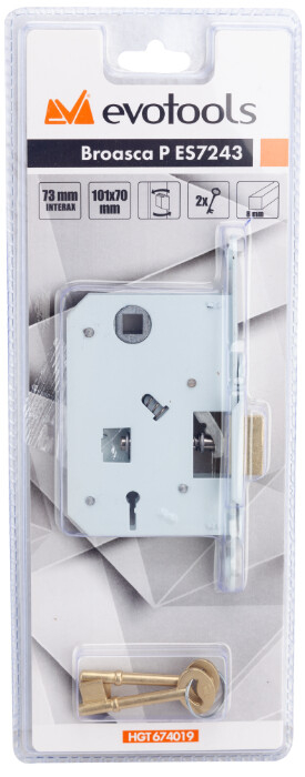 Broasca P ES7243 - Distanta Interax 72 mm Latime 43 mm Culoare Alb [6]