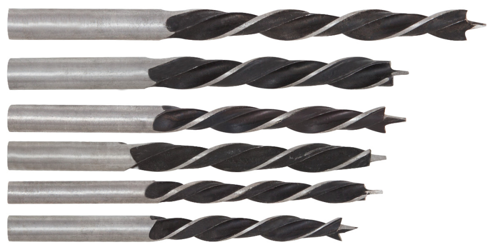 Burghiu Lemn 5 Pcs ETS - Diametru burghiu 4-10 mm [3]