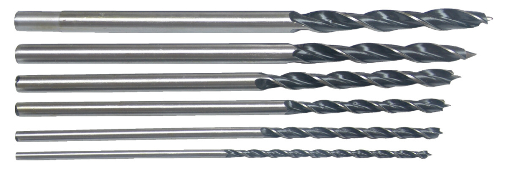 Burghiu Lemn Coada Lunga 6 Pcs ETS - Diametru burghiu 6-8-10-12-13-14 mm [2]