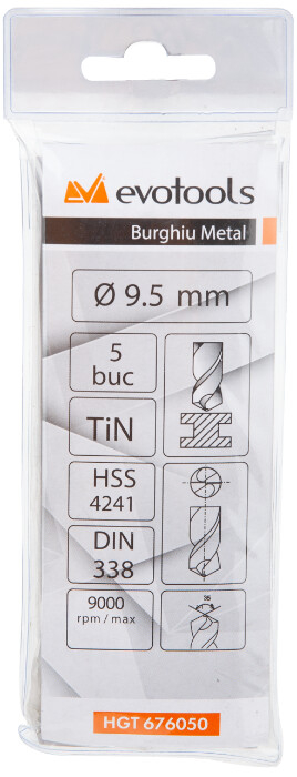 Burghiu Metal HSS 4241 Titanat - 1 S5 [14]