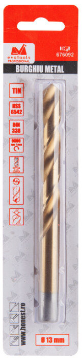 Burghiu Metal HSS 6542 Titanat - 1 Buc [2]