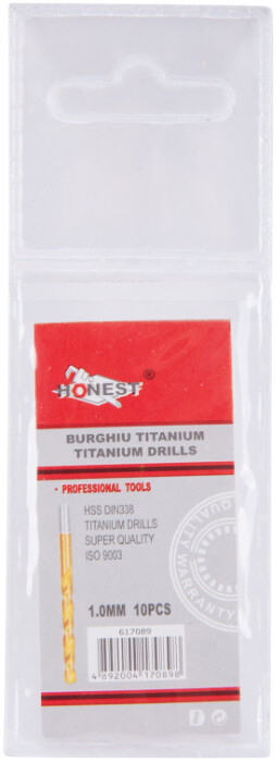 Burghiu Metal HSS Titanat [2]