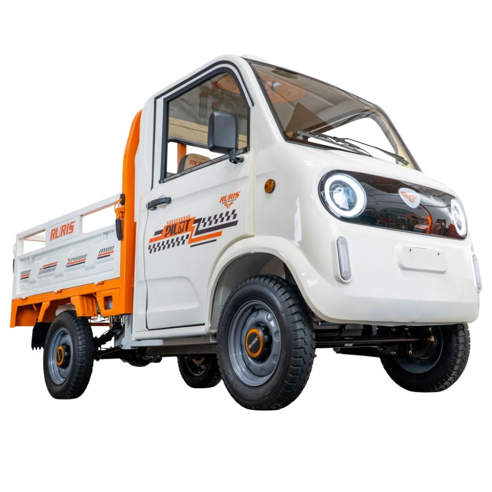 Camioneta/Masinuta/Triciclu/Cvadriciclu RURIS Pilot 5000, putere maximală: 4900 W, Autonomie:130 km, viteza maxima: 25 km/h [4]