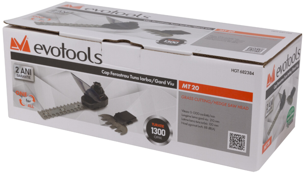 Cap Ferastrau Tuns Iarba/Gard Viu pentru Masina de Insurubat Multifunctionala MT20 MAX 20V ONE EvoTools [2]