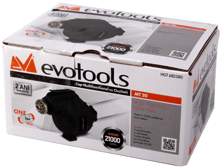 Cap Multifunctional cu Oscilatii pentru Masina de Insurubat Multifunctionala MT20 MAX 20V ONE EvoTools [2]