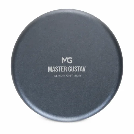Ceaun din tuci/fontă natur 2 in 1, cu capac 15.7 Litri| Dutch Oven [4]