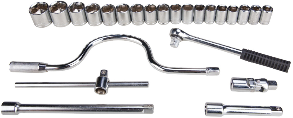 Chei Tubulare cu Accesorii 24 Pcs - Marime 10-32 mm [3]