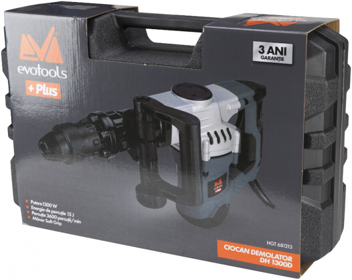 Ciocan Demolator DH 1300D EPTO PLUS - Putere ciocan 1300 W [2]