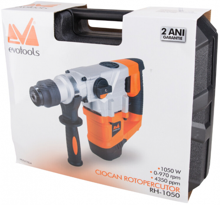 Ciocan Rotopercutor RH 1050 EPTO - Putere ciocan 1050 W [2]