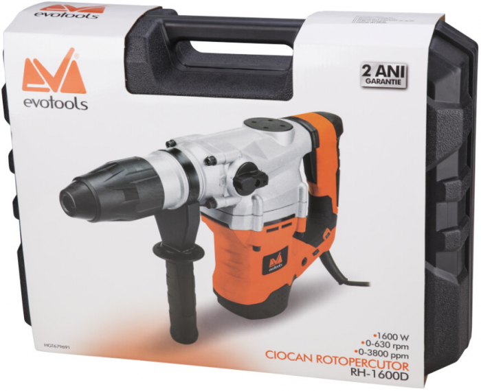 Ciocan Rotopercutor RH 1600D EPTO - Putere ciocan 1600 W [2]