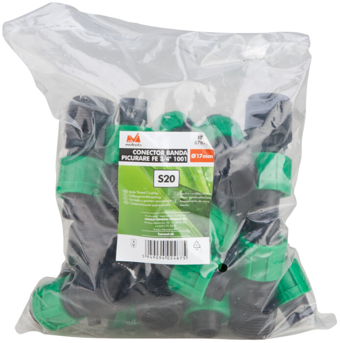 Conector pt Banda Picurare FE 3/4 - Diametru 17 mm [2]