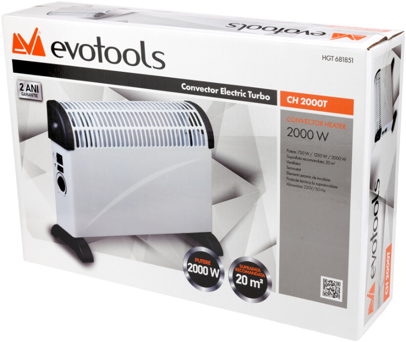 Convector Electric Turbo CH2000T [2]