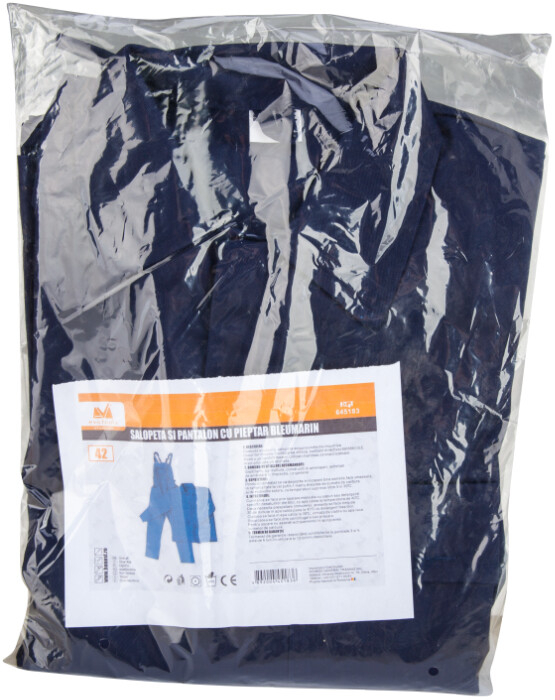 Costum Bleumarin Haina si Pantalon cu Pieptar [2]