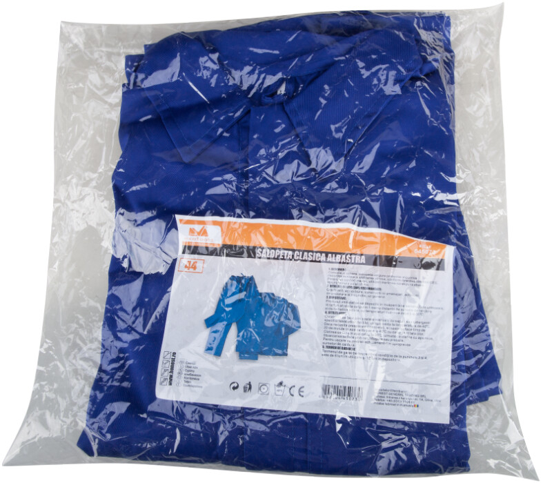 Costum Haina si Pantalon Simplu Albastru [5]