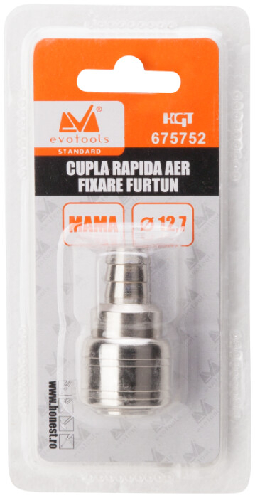 Cupla Rapida Aer Mama 1/4 Fixare Furtun [2]