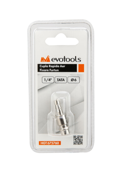 Cupla Rapida Aer Tata 1/4 Fixare Furtun [2]