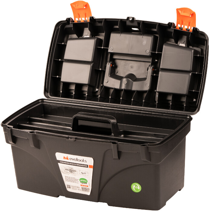 Cutie Neagra Scule cu Organizator Evotools [3]