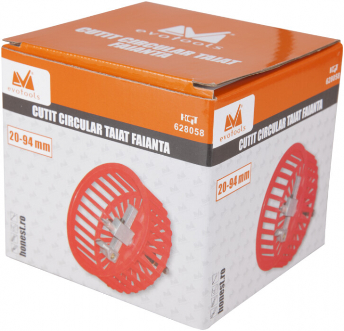Cutit Circular Taiat Gresie/Faianta - Diametru 20-94 mm [2]