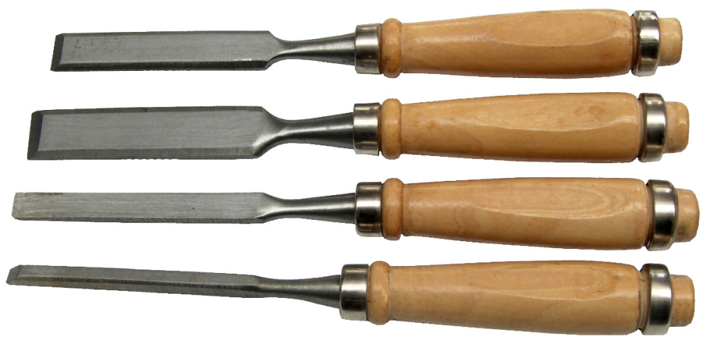 Dalta Lemn cu Maner Lemn (SET) [3]