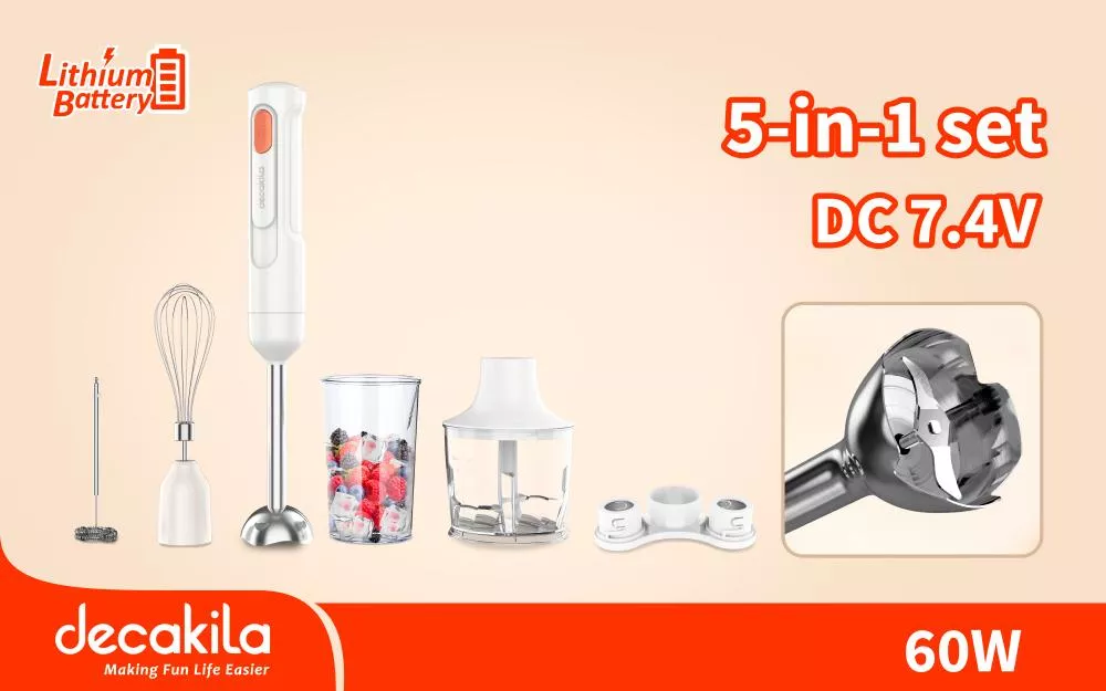 Blender Mixer cu Baterie 5 in 1 [2]