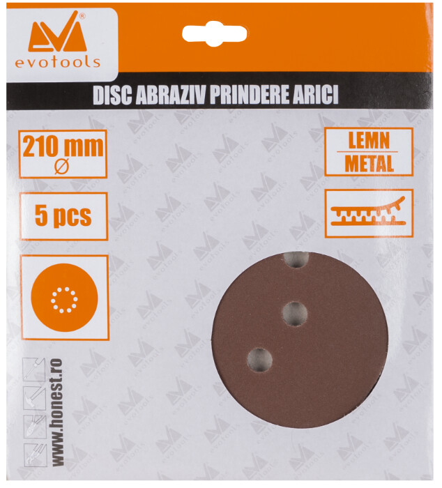 Disc Abraziv Prindere Arici cu Gauri [2]