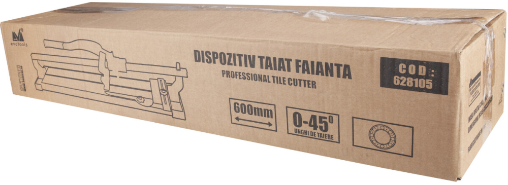 Dispozitiv Taiat Gresie/Faianta cu Rulment - Lungime 600 mm [2]